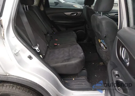 2015 Nissan Rogue S из США, поврежденный, VIN KNMAT2MT1FP585117